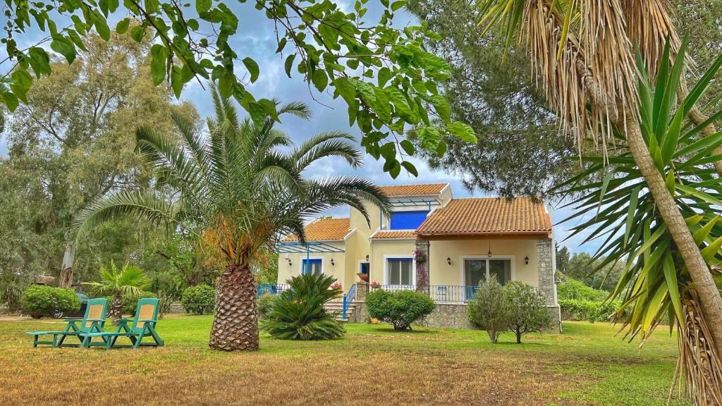 Molos Villa | Villa Lefka Stunning Seaside Villa in Corfu with Private Gardens