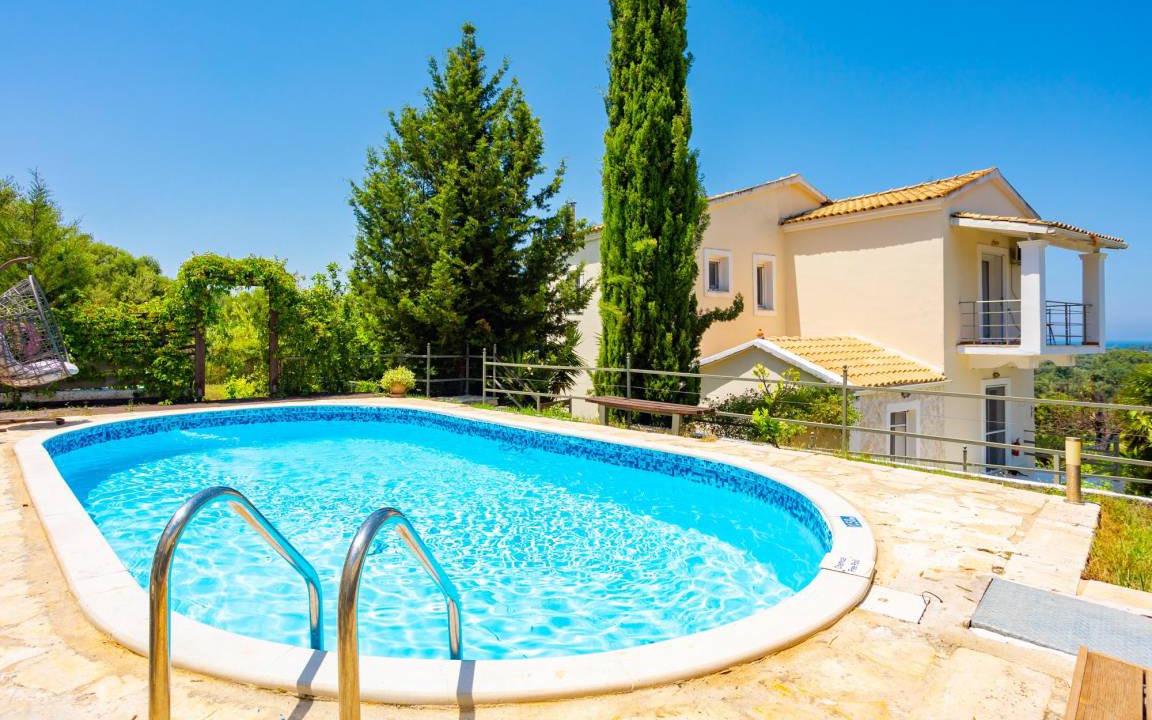 Sfakera Villa | Villa Mavrikia: Large Private Pool, A/C, WiFi, Eco-Friendly - 2392