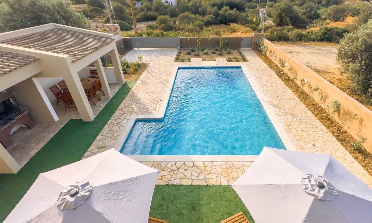 Kontos House | Villa Nirome xlarge private pool, Cottage