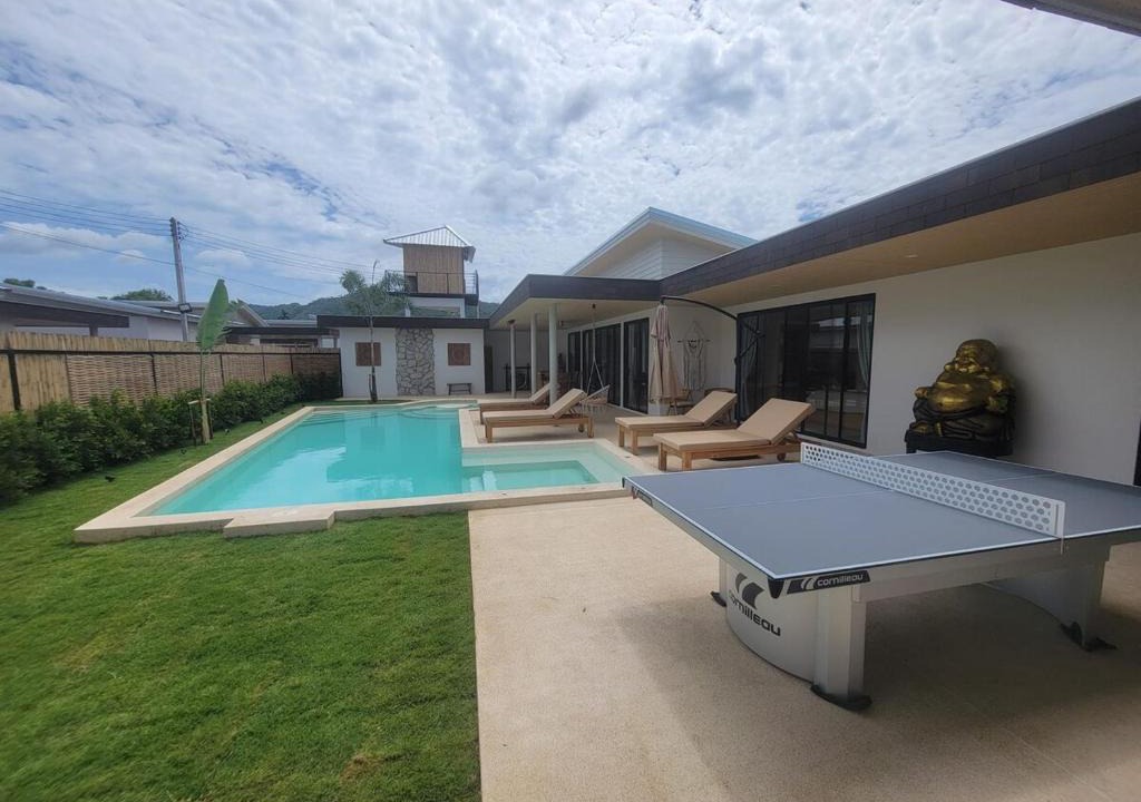 Maret Villa | Villa Pauzo - Piscine Spa et Baby foot privé - 5 minutes de marche des plages - Lamai