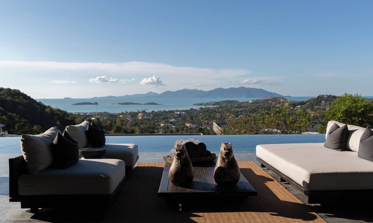 Plai Laem Villa | Villa Saru-Luxury Sea View Infinity Pool