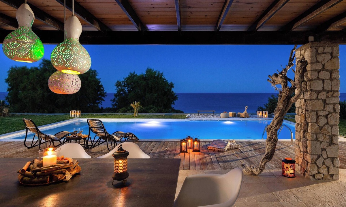 Lahania Villa | Villa Sevil with Sea View