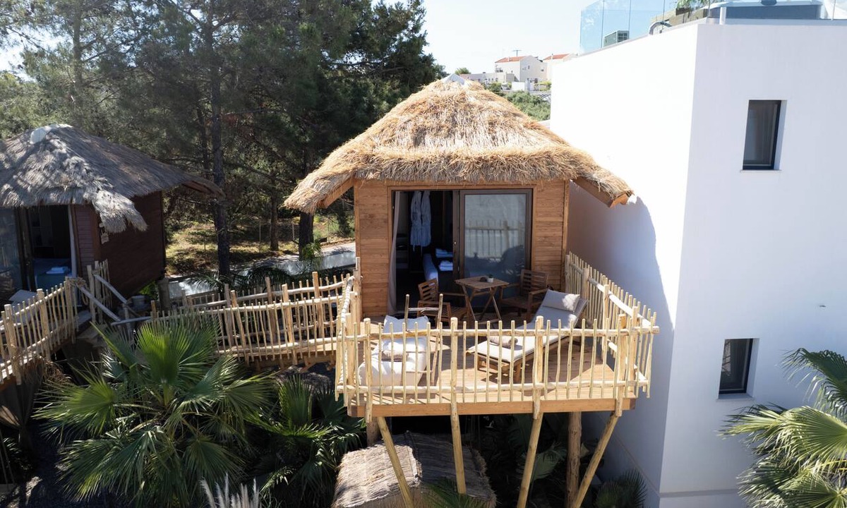 Kalathas Cabin | Zen Tree Suite with Jacuzzi | D PALM Premium Living