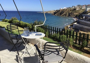 APARTMENT 60m2, AMAZING SEA VIEW, BY THE BEACH, RAFINA, NEAR ATHENS, QUIET