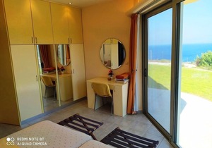 Kefalosbay Residence apartment R. D.C. & swimming pool & panorama of Kefalos bay