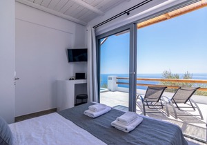 PyrgosExcl2 Incredible sea view,Private pool, Tavern