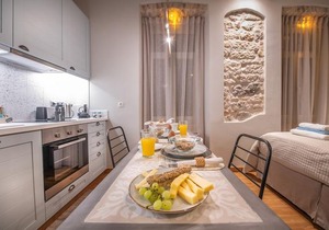 The 'Fan' studio in the heart of Old Corfu Town