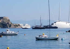 The 'Fan' studio in the heart of Old Corfu Town