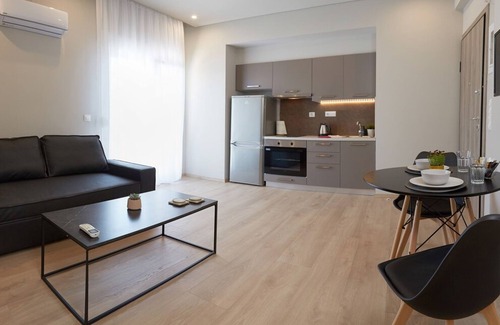 Attiki Apartment | Athens city, 2 bedrooms apartment #A 100Mbps wifi