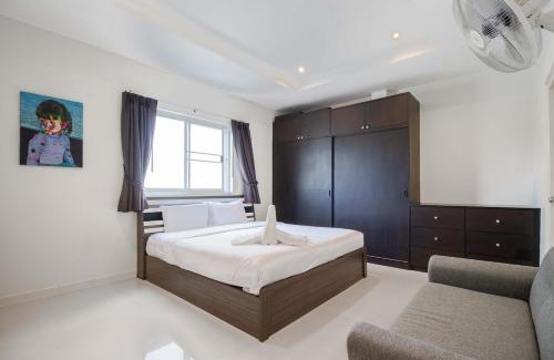 Ban Saiyuan Apartment | C230 Chill 1BR Sea View, Near Beach & Muay Thai