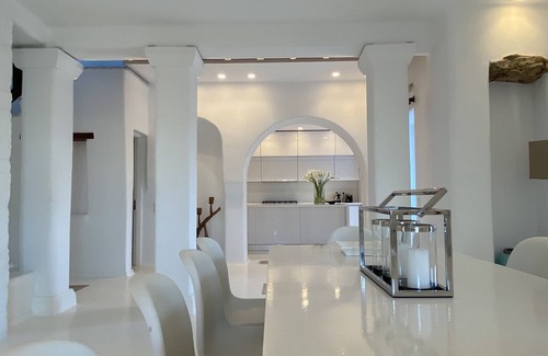 Agios Ioannis Villa | Excellent Mykonos Villa | 6 Bedrooms | Villa Alessandra | Stunning Sea & City.