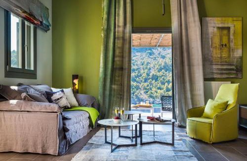 Frourion Villa | Exquisite Kefalonia Villa Villa Arystar 1 Bedroom Seafornt Spectacular Sea Views Private Outdoor Infinity Pool Assos