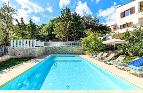 Kastellos Villa | Grand View Villa Private Heated Pool