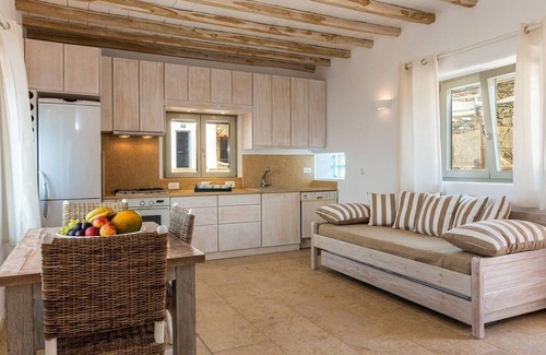 Agios Ioannis Villa | Luxury Estate 5 Bedroom Villa & Guest House, Private Infinity Pool and Panoramic Sea & Sunset Views