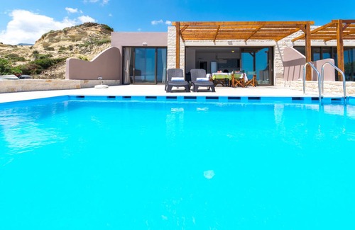 Frangokastellon Villa | Mary 1 Waterfront villa, Private pool, South Crete