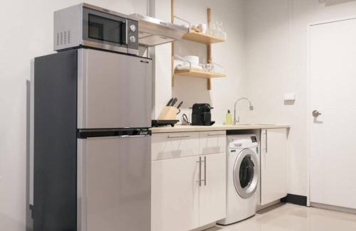 Bang Rak Apartment | S2 Silom Large room 4-6 guests Full kitchen WIFI