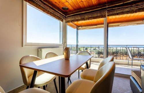 Agrilos Apartment | Seaview & Nature Retreat - Filiatra's Cozy Hideaway