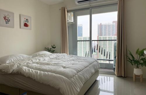 Suan Luang Apartment | 22fl Condo near Vibharam Hospital 30sqm Monthly rental