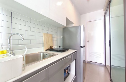 Talat Phlu Condo | 3 mins walk BTS Superb 1BR Fast Wifi