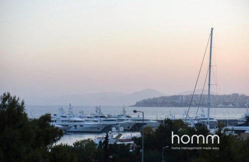 Palaio Faliro Apartment | 95m² homm Spectacular Flisvos Marina Sea View Flat