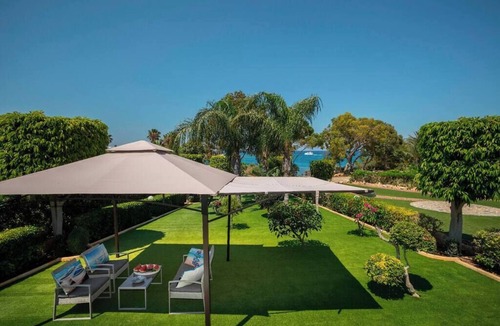 Protaras Villa | A Beachfront Villa with private Heated Pool (Additional charges apply)