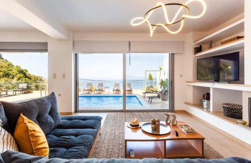 Diasella Villa | Aigli Luxury Villa - Seaview Panoramic Retreat
