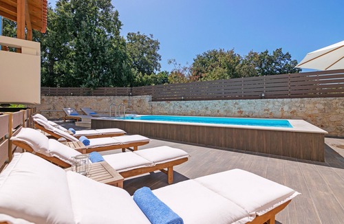 Atsipópoulon Villa | All season-sun villa, private pool,near amenities