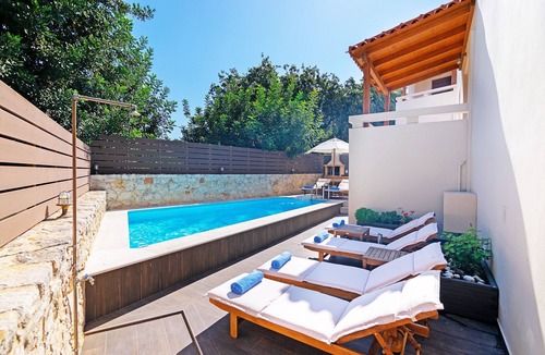 Atsipópoulon Villa | All season-sun villa, private pool,near amenities