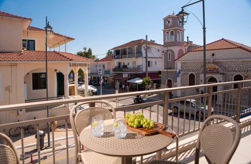 Nidri Apartment | Apartment 'One-Bedroom Suite C' with Balcony and Air Conditioning