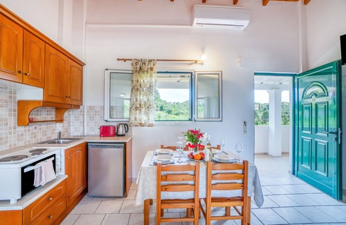 Arillas Apartment | Apartment 'Standard Family 18' with Shared Pool, Wi-Fi and Air Conditioning