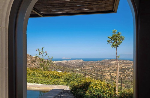Mires Villa | Askianos I - Private Patio & Endless Views