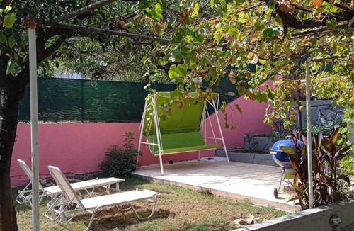 Poros Apartment | Authentic modern Greek Home with garden close to sea and village city centre