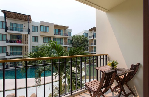 Khao Takiab Apartment | Baan SanSuk HH 2Bedroom Apt PoolView:DBA