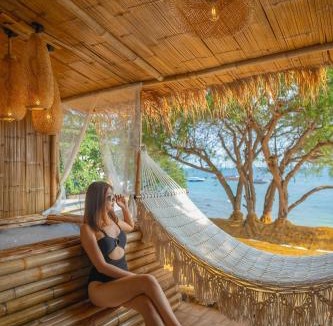Haad Sang Wan Hotel | Bamboo Seaview Koh Larn with Hottub Balcony No2 Second Floor
