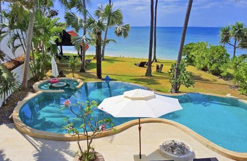 Ko Lanta Villa | Beachfront! 5 Bedrooms - Malee Beach Villa E1