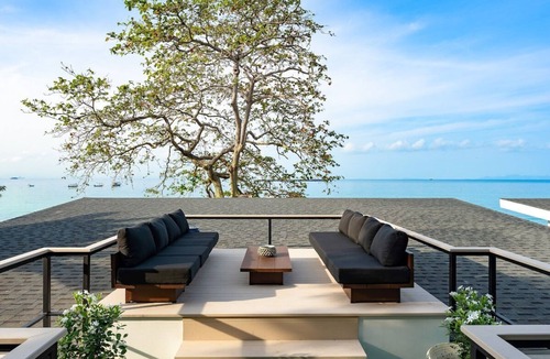 Ang Thong Villa | Beachfront 5BR Sunset Villa w/Staff & Saltwater Infinity Pool