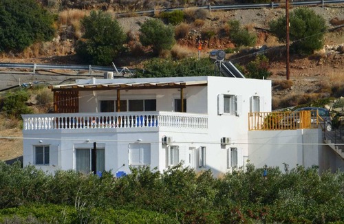 Makry Gialos Villa | Beautiful spacious villa, large plot, 600m of sandy beach, near Makry Gialos, SE