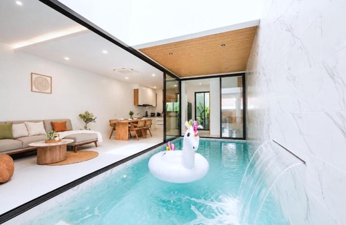 Bang Tao Villa | Belita Pool Villa Phuket - New Homey 3 Bedroom in Boat Avenue,Bangtao,Laguna,Layan Beach,EDC