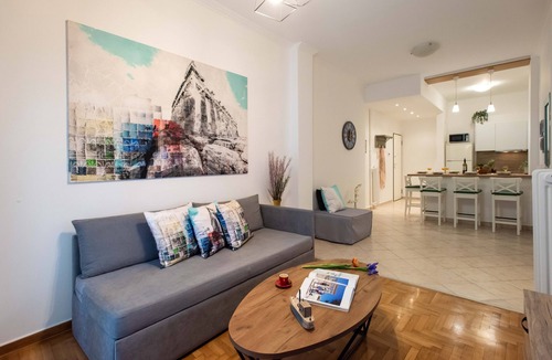 Koukaki Apartment | Blue Ark Comfort near Acropolis