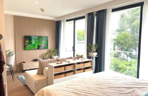 Choeng Thale Apartment | C243 1BR with Sofabed 5 Min Walk to Beach Pool&Gym