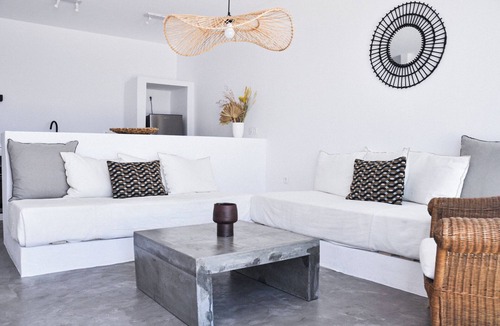 Parikia Villa | Canava suite Paros, 65sq.m | Private Pool & Panoramic sea view | "endless blue"
