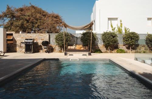 Naxos Villa | Cedar Forest Alyko Oceanfront 4BR Villa with Private Heated Pool & Beach Access