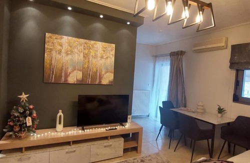 Trikala Apartment | Clock Tower View