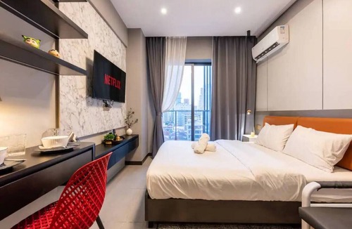 Sen Sok Hotel | Cozy 1-bedroom hotel with AC in welcoming Phnom Penh