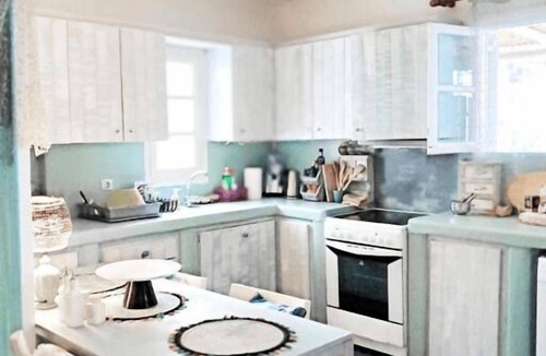 Agios Ioannis Condo | Cozy Mykonian condo in a resort with pool and beach.