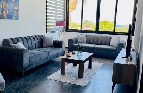 Kyrenia Apartment | Cozy Sea View Retreat 1 min to Beach in Kyrenia