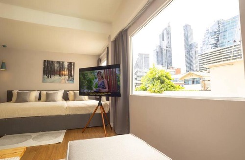 Silom Apartment | Cozy studio for 3 guests in the heart of Silom - 3B