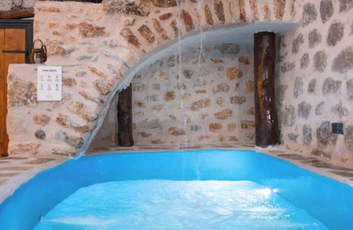 Koita House | Dandy Villas Mani - Old Tower House - Fireplace - Pool