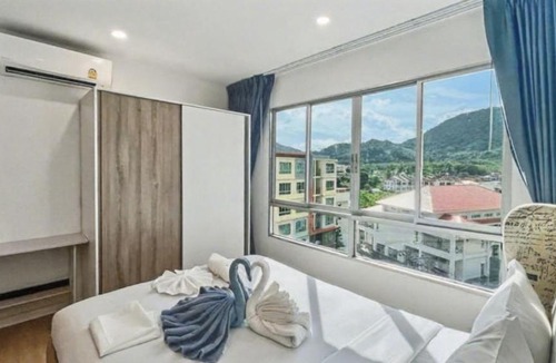 Kathu Apartment | Dcondo Kathu - Top Floor 1 Bdr Condo with shared Pool