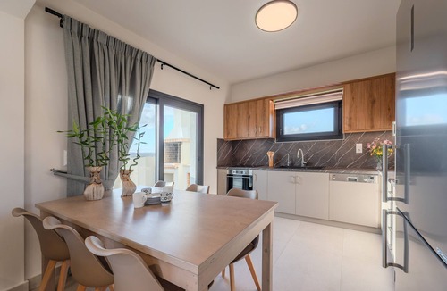 Geropotamos Villa | Dina Villa,Modern Luxury Retreat near Panormo Beach